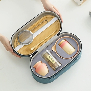 Ensemble de 7 fouets à thé en bambou modernes Chasen, kit de cérémonie du thé avec logo personnalisé, ensemble de voyage premium pour <span class=keywords><strong>matcha</strong></span> avec logo - Product Image 1