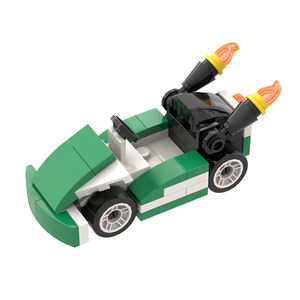 เลกูโอโก ชุดตัวต่อสร้างสรรค์ มาริโอ คาร์ท (สีเขียว) รุ่น MOOXI MOC1220 ของเล่นฟิกเกอร์อนิเมะ ตัวต่อและของเล่นประกอบโมเดล ตุ๊กตา - Product Image 1