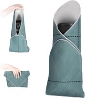 Emballage d'objectif de caméra de service personnalisé sac d'objectif de caméra pliable insérer un tissu magique auto-adhésif