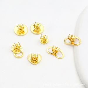 Pendientes de cobre chapados en oro de 18 quilates, accesorios para pendientes antideslizantes, anticaída y que evitan que se caigan (A55C) - Product Image 5