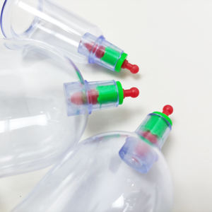 Tabung pemijat bekam vakum perawatan tradisional Cina, dapat dipakai ulang profesional ukuran berbeda - Product Image 5