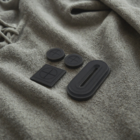 Vente en gros d'écouteurs en silicone 3D Port trou Patch casque prise en caoutchouc pour sac sac à dos