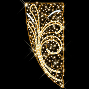 كبير ضوء ندفة الثلج الديكور القطب التجاري - Product Image 6