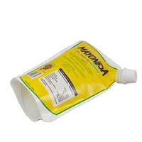 Sachets alimentaires en plastique thermoscellables personnalisés avec bec verseur – 150 ml, 500 ml, 1 litre, 2 L