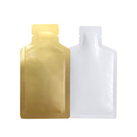 Emballages cosmétiques en plastique laminé en aluminium de forme unique, scellables à la chaleur, petits sachets d'échantillons miniatures
