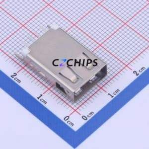 916-261A101CY10200 <b>USB</b> Connector Through hole Component (THT) Connector Type-<b>A</b> <b>USB</b> <b>2.0</b> Female Through Hole - Product Image 1