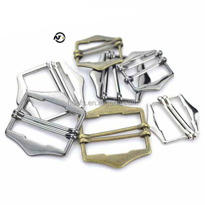 Boucles coulissantes métalliques personnalisées en gros pour ceintures, sacs et attaches de vêtements - Product Image 4