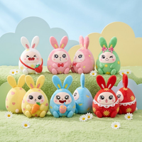 Jouets en peluche personnalisés en gros, lapins en peluche doux pour enfants