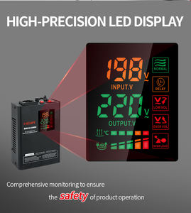 Usine 30KVA entrée Ultra basse tension régulateurs de tension automatiques stabilisateurs <span class=keywords><strong>AVR</strong></span> 45/60/80V/90V/100V/140V monophasé 220V SVC - Product Image 4