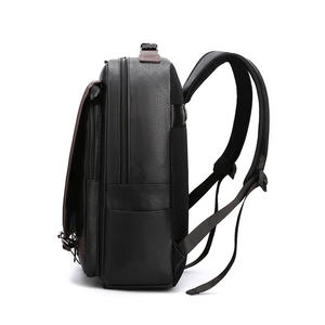 Sac à dos pour ordinateur portable de grande capacité, imperméable, en cuir PU, design tendance, sac à dos de luxe pour étudiants - Product Image 6