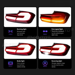 สำหรับ BMW ซีรีส์ 3 F31 รุ่นทัวริ่ง ปี 2013-2018 ไฟเดย์ไลท์ LED กันน้ำ ไฟตัดหมอก ชุดไฟท้ายรถยนต์ ชุดแต่ง - Product Image 5