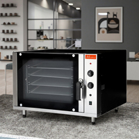 2020 nouveauté Mildrich Commercial quatre plateaux four à vapeur à convection électrique 6000W intégré pour une utilisation en boulangerie