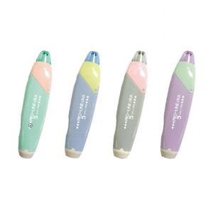 Ruban correcteur adhésif en forme de stylo, prix de gros, papeterie mignonne pour l'école et le bureau, rechargeable - Product Image 1