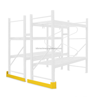 Beste Qualität Stahl aufrecht Paletten regal Rahmens chutz Ende des Gangs chutzes für Gabelstapler Post Protector Column Racking Guards