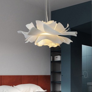 LED Minimalist Modern Pendant <b>Light</b> Nordic Designer Floral <b>Dining</b> Room Living Room & Bedroom Lighting for Clothing Stores - Product Image 1
