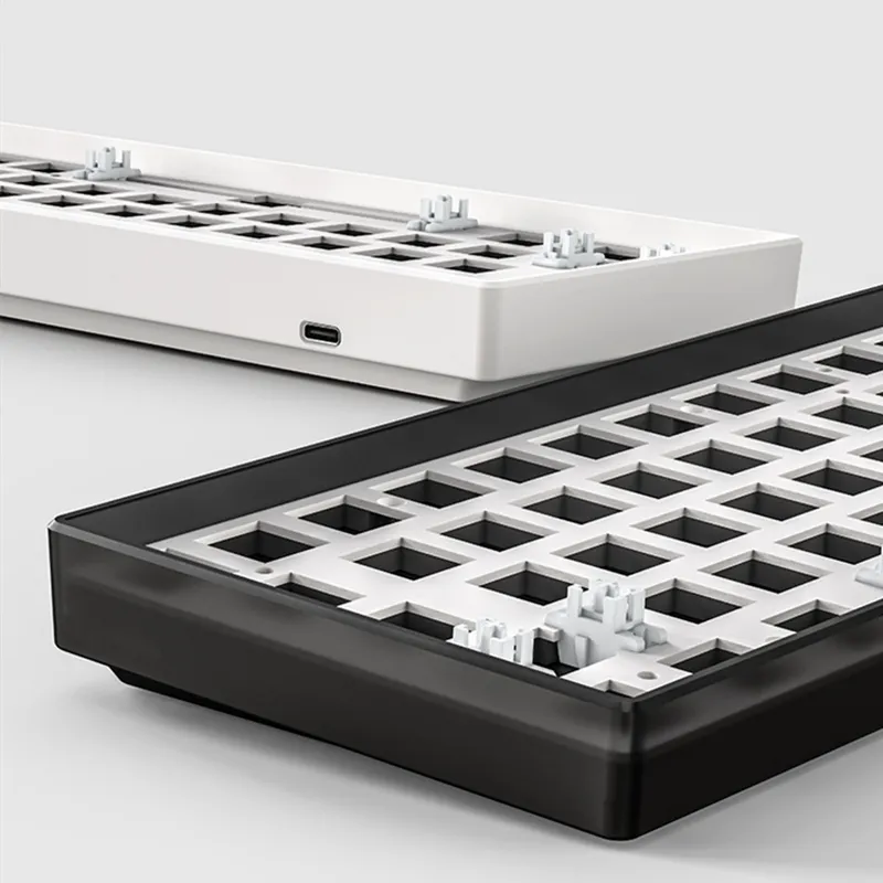 HZGAMER – Kit de clavier personnalisé 68 touches, Kit de clavier mécanique rvb, ensemble d'interrupteurs de clavier de jeu