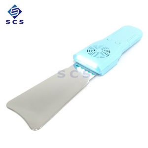 Specchio della clinica ortodontica in acciaio inossidabile con luce a LED manuale di alimentazione Anti-appannamento per la fotografia intraorale riflettori - Product Image 2