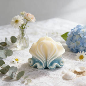 Moule en Silicone Coquillage LunaLith Personnalisé DIY, Outil Artistique Créatif Fait Main pour <span class=keywords><strong>Bougie</strong></span> d'Aromathérapie, Kit de Fabrication de Bougies pour Entreprises - Product Image 4