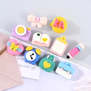 Cartoon diy resin accessories stickers mobile phone shell embellishment materials Resin crafts charms MINI figurines