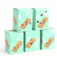 Boîte d'emballage de collation en vrac en gros avec impression de logo personnalisé Boîte d'emballage en papier pour biscuits, bonbons gommeux, bonbons