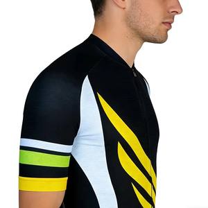 Jersey de Ciclismo Unisex de Manga Corta, Transpirable, Impermeable, de Secado Rápido, Ajustado, Multicolor, de Alta Calidad, en Oferta - Product Image 2