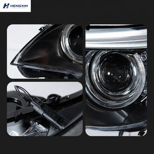Conjunto de Faros LED para <span class=keywords><strong>BMW</strong></span> E60 <span class=keywords><strong>523i</strong></span> 530i 2003-2009, DRL HID Bi Xenón, Proyector, Lámpara Delantera, Actualización - Product Image 5