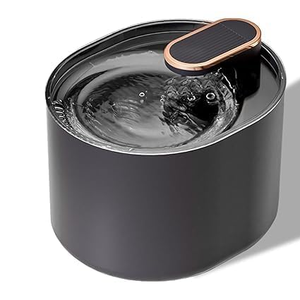 Fontaine à eau pour animaux de compagnie, accessoires pour chats, fontaine à circulation automatique avec filtration, distributeur d'eau silencieux pour chiens - Product Image 1