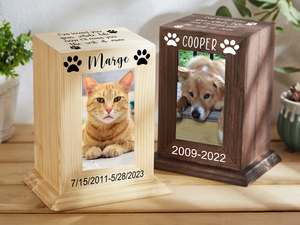 Wooden Keepsake <b>Box</b> Urn Ashes - Product Image 4