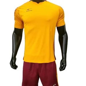 Men's High Quality Popular Design Custom Logo Football Kit Genuine Custom Heat Sublimation Printing Sportswear Soccer Adults XL