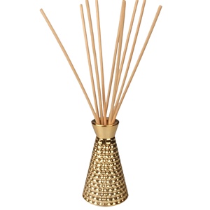 Hương Thơm Vàng Quân Đội Tam Giác Màu Xanh Lá Cây Sang Trọng Nến Sậy Khuếch Tán Chai Tháp Mười Bộ Haodexin Thuỷ Tinh Tablewares Container Tàu Sáp - Product Image 5