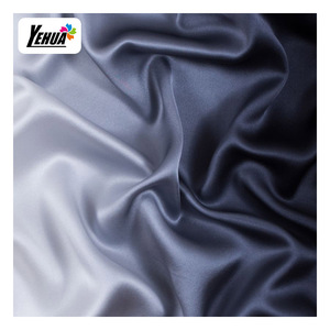 85 GSM 150 CM 100% Polyester Tissu Satin de Soie Army Personnalisé pour Mariage - Product Image 6