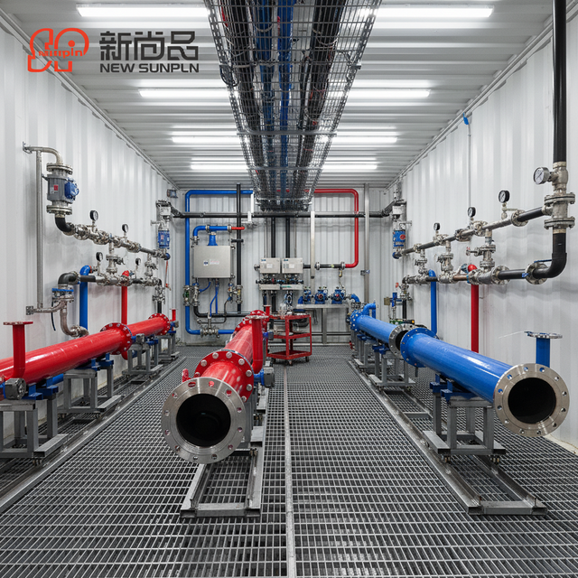 Customizable Liquid Cooling Primary Pipe for Server Immersion Cooling and Heat Dissipation Skid DataCenter