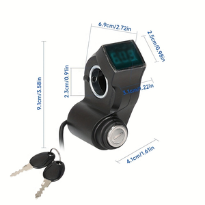 Kugoo M4/M4 Pro Điện <span class=keywords><strong>Scooter</strong></span> Phụ Kiện Thay Thế Phụ Tùng Ổ Khóa Điện 2 Phím Hiển Thị Kỹ Thuật Số Chất Lượng Điện <span class=keywords><strong>Scooter</strong></span> Phụ Tùng - Product Image 6