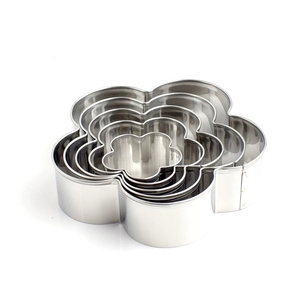 Ensemble de 5 <span class=keywords><strong>emporte</strong></span>-pièces en acier inoxydable, forme ronde, <span class=keywords><strong>emporte</strong></span>-pièces pour biscuits, <span class=keywords><strong>emporte</strong></span>-pièces pour pâte à pâtisserie, pour la pâtisserie, outils de cuisine DIY - Product Image 6