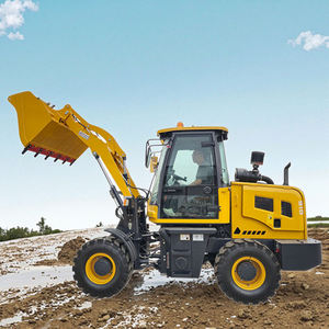Suministro de fábrica, cargador de ruedas de construcción frontal multifuncional, Mini cargador de ruedas de entrega rápida para agricultura a la venta - Product Image 1