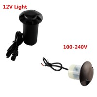 Luz LED Subterránea para Caminos y Entradas, 1, 2 o 4 Vías, Impermeable IP67, 9W, 12V, 220V