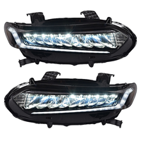 Para Honda Accord 2018 2019 2020 2021 2022 10.ª generación, faro LED completo con diseño de pluma de joya, conjunto de luces diurnas DRL y direccionales