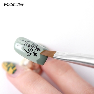 3pcs Acrylic UV Gel Extension Builder Pen Nail Art <b>Brushes</b> Painting Drawing 3D Line Grid Petal French Manicure Tips Tools - Product Image 3