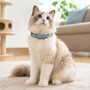 Qcool Localizzatore GPS per Animali Domestici con Contapassi, Recinto Intelligente, Leggero, Durevole, Lunga Durata, Funzionamento Stabile, Collare GPS per Esterni - Product Image 1