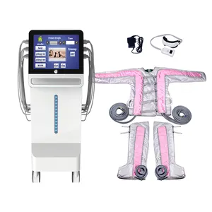 3 in 1 pressotherapy machine with infrared and EMS for slimming pain relief