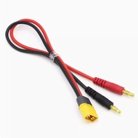 Câble de charge de haute qualité XT60 XT90 EC5 TRX avec connecteur T vers tête banane 4,0 mm