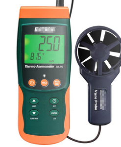 Termoanemometro FLIR Exte-ch con pale <span class=keywords><strong>in</strong></span> metallo SDL310, registra i dati su una scheda SD <span class=keywords><strong>in</strong></span> formato Excel. - Product Image 3