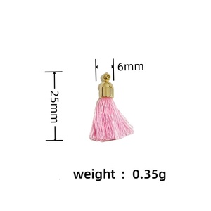 2.5CM cotone e poliestere Mini nappa <span class=keywords><strong>per</strong></span> gioielli fatti da te casa festa borsa <span class=keywords><strong>per</strong></span> il trucco e decorazione <span class=keywords><strong>per</strong></span> <span class=keywords><strong>tende</strong></span> uso tessile <span class=keywords><strong>per</strong></span> la casa - Product Image 2