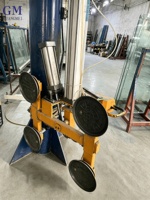 Équipement de levage par ventouse à double manipulation pour verre, robot, grue à bras articulé, machine, moteur PLC, pompe - pour l'installation