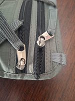 Organisateur de documents de voyage extérieur personnalisé avec blocage RFID, portefeuille sécurisé pour passeport, pochette de cou sécurisée pour la randonnée, le camping et les voyages internationaux