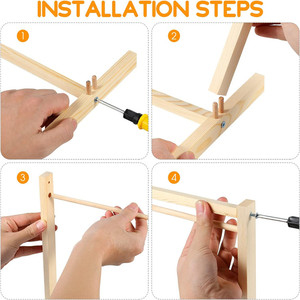 Búp Bê Giá May Mặc Quần Áo Móc Áo <span class=keywords><strong>Mini</strong></span> Móc Áo Thu Nhỏ Mô Hình Trang Trí Nội Thất Búp Bê Bằng Gỗ Phụ Kiện Cho Nhà Búp Bê Nguồn Cung Cấp - Product Image 5