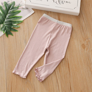 Ropa Infantil de Alta Calidad en Línea, Leggings de Punto de Algodón de Último Diseño para Niñas - Product Image 2