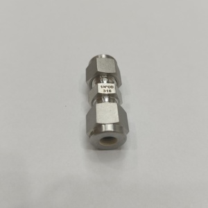 Yüksek hassasiyetli paslanmaz çelik 316 yüksek basınç boru bağlantı parçaları, üretim mühendisliği bileşenleri için düz konektörlerle. - Product Image 3