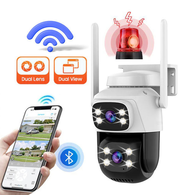 C622DR Smart WiFi IP Camera Dual Lens 6MP with Wide Dynamic Range White Balance & Gain Control for Clear Video in Any Light