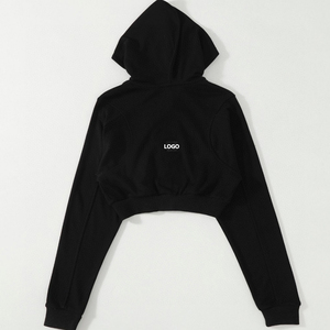 批发同品牌高品质女式短款连帽衫时尚连帽外套 Kendall Jenner 风格 Ropa Deportiva 瑜伽服 - Product Image 5